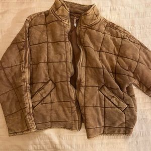 free people quilted dolman jacket